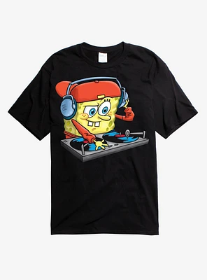SpongeBob SquarePants DJ Sponge Turntable T-Shirt