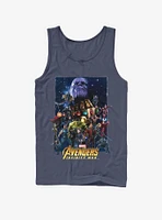 Marvel Avengers: Infinity War Character Collage Tank