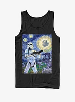 Star Wars Stormtrooper Starry Night Tank Top