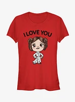 Star Wars Chibi I Love You Girls T-Shirt