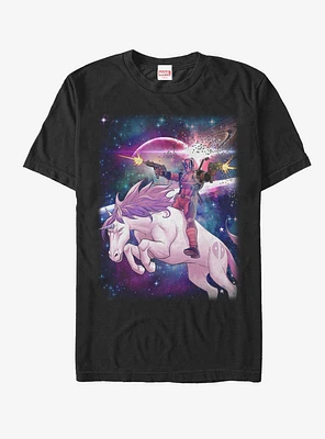 Marvel Deadpool Space Unicorn T-Shirt