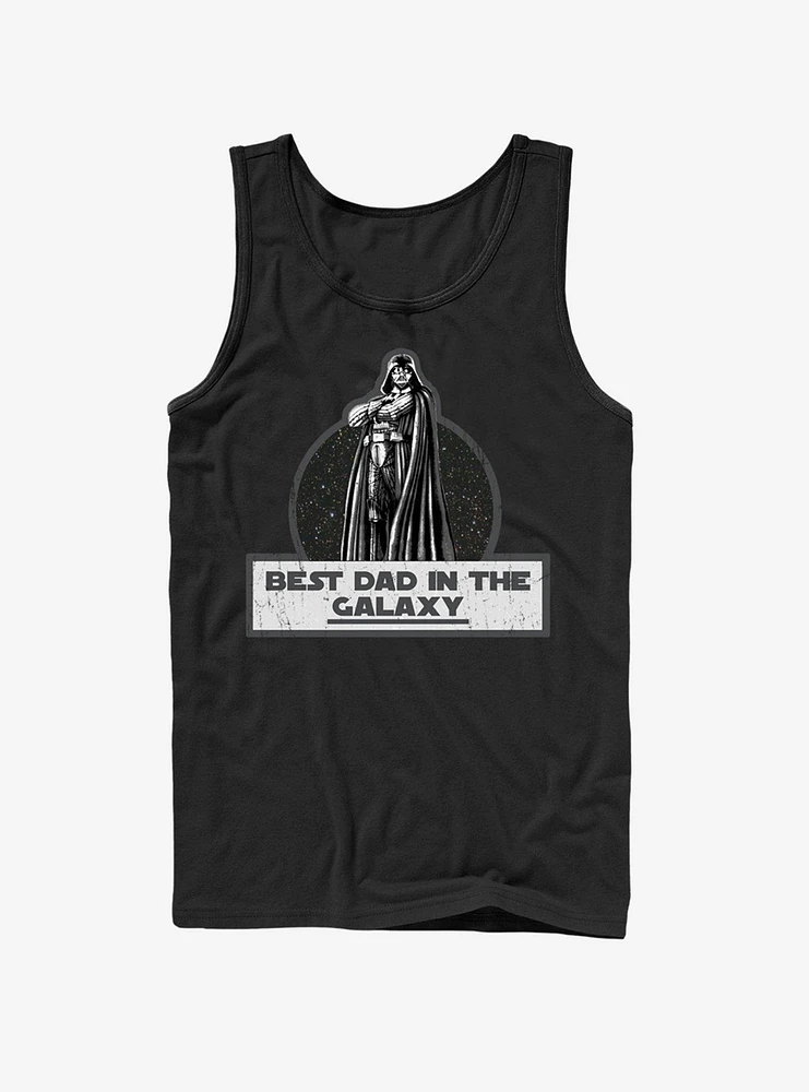 Star Wars Vader Best Dad the Galaxy Tank