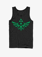 Nintendo Legend of Zelda Green Triforce Tank