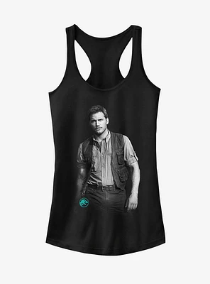 Jurassic Park Owen Smoulder Girls Tank