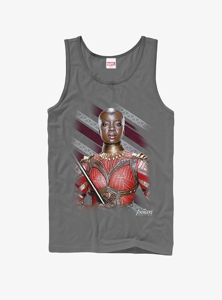 Marvel Avengers: Infinity War Okoye Stripe Tank