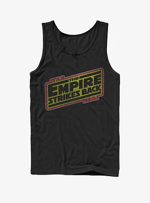 Star Wars Episode V The Empire Strikes Back Logo Tank Top