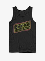 Star Wars Episode V The Empire Strikes Back Logo Tank Top