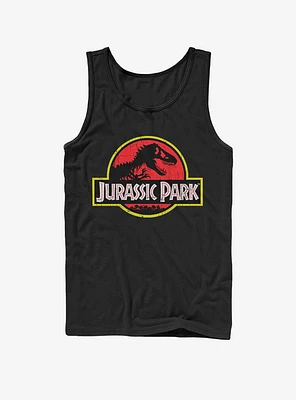 Jurassic Park T Rex Logo Tank