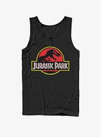 Jurassic Park T Rex Logo Tank