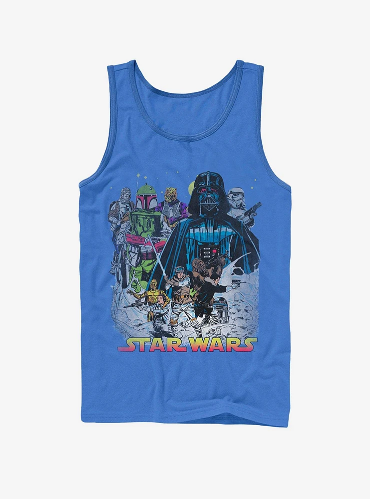 Star Wars Ice Planet Hoth Illustration Tank