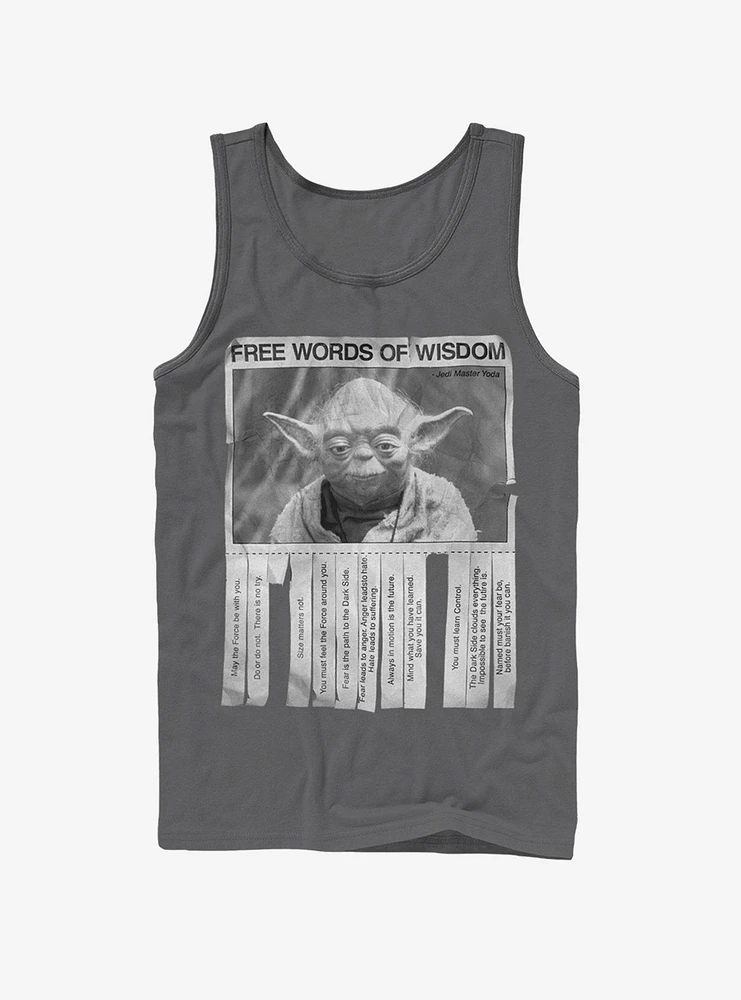 Star Wars Yoda Words of Wisdom Tank