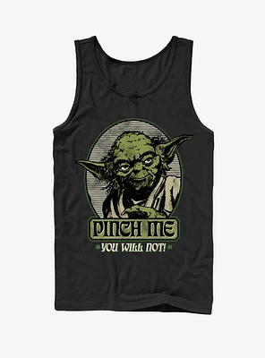 Star Wars Yoda Pinch Me You Will Not Tank