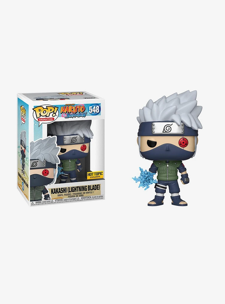 Funko Naruto Shippuden Pop! Kakashi (Lightning Blade) Vinyl Figure Hot Topic Exclusive