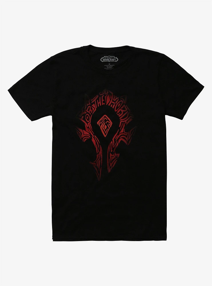 Blizzard World Of Warcraft Horde Secret Message T-Shirt