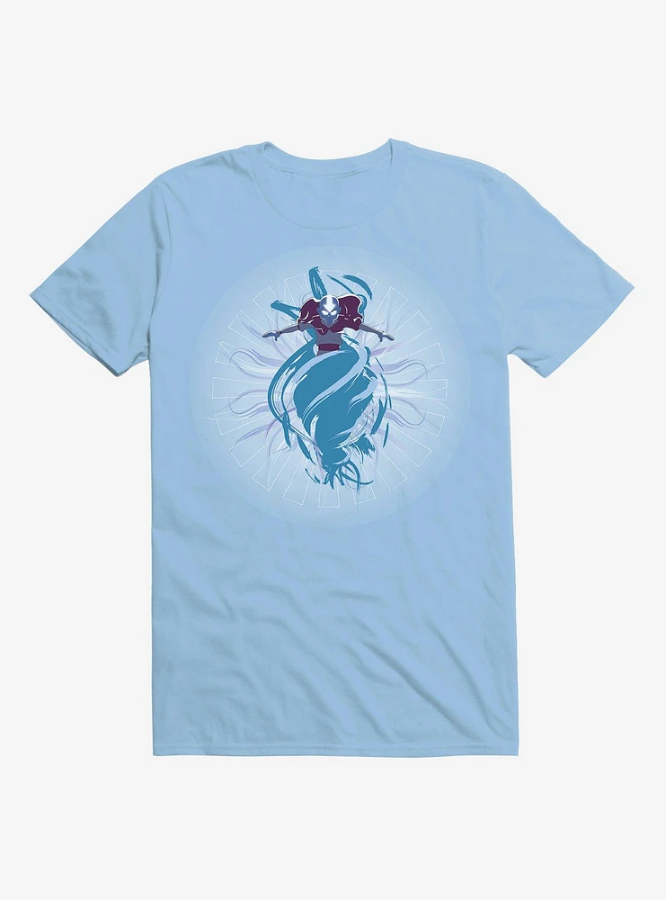 Avatar: The Last Airbender Aang Avatar State Waterbending T-Shirt