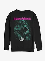 Jurassic Park Bright Raptor Squad Sweatshirt