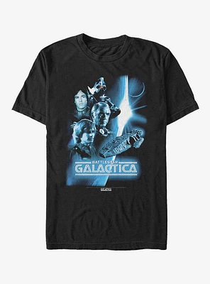 Battlestar Galactica Vintage Poster T-Shirt