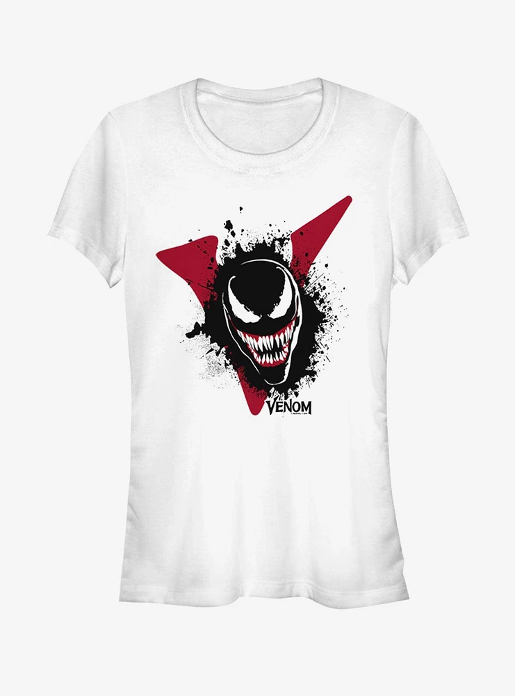 Marvel Big V Venom Girls T-Shirt