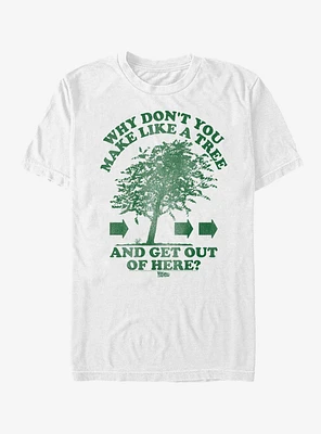 Back to the Future Make Like a Tree T-Shirt