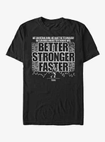 The Six Million Dollar Man Better Stronger Faster T-Shirt