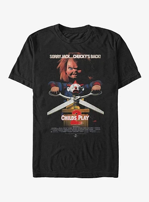 Chucky Childs Play 2 Poster T-Shirt