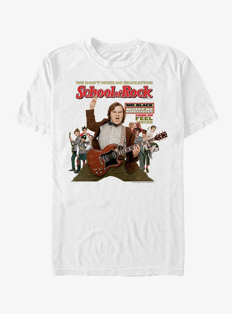 School of Rock Poster T-Shirt