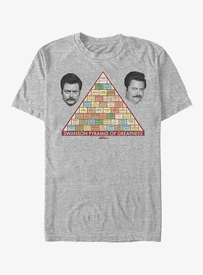 Parks & Recreation Pyramid of Greatness T-Shirt
