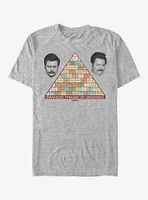 Parks & Recreation Pyramid of Greatness T-Shirt