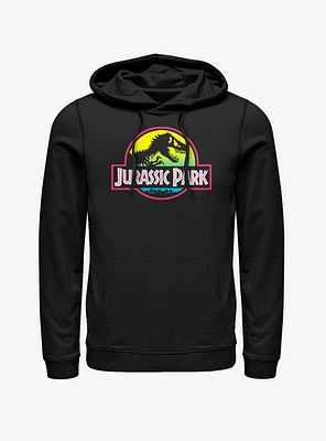Jurassic Park Ombre Logo Hoodie