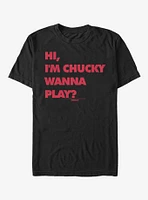 Chucky Wanna Play T-Shirt