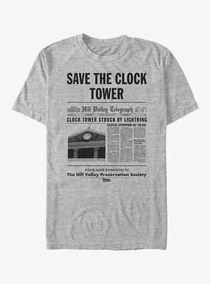 Back to the Future Clock Tower T-Shirt
