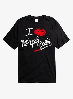 New York Dolls Lip Logo T-Shirt