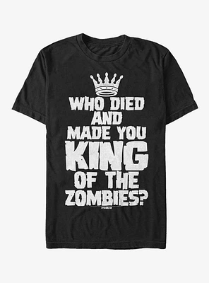 Shaun of the Dead King Zombie T-Shirt