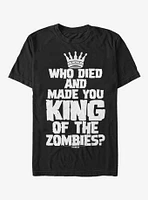 Shaun of the Dead King Zombie T-Shirt