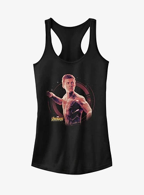 Marvel Spider-Man Peter Parker Girls Tank Top