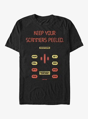 Knight Rider Scanners Peeled T-Shirt