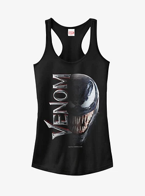 Marvel Venom Split Girls Tank Top