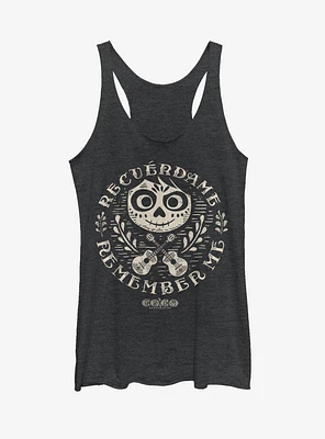 Disney Pixar Coco Circle Remember Girls Tank Top