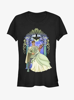 Disney The Princess And Frog Tiana Naveen Love Girls T-Shirt