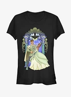 Disney The Princess And Frog Tiana Naveen Love Girls T-Shirt