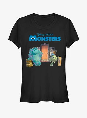 Disney Pixar Monsters, Inc. Door Scene Girls T-Shirt