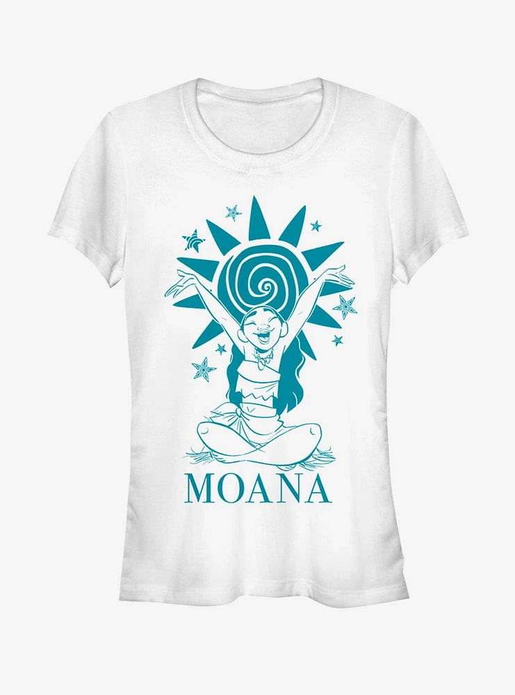 Disney Moana Stars Girls T-Shirt