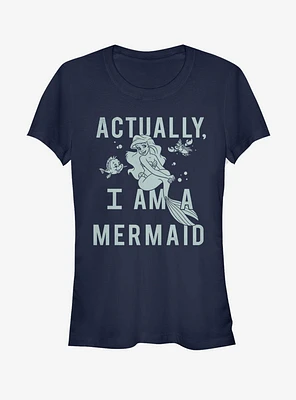 Disney The Little Mermaid Actual Girls T-Shirt