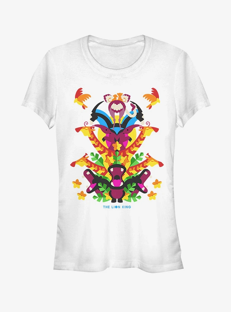 Disney The Lion King Animal Tower Girls T-Shirt