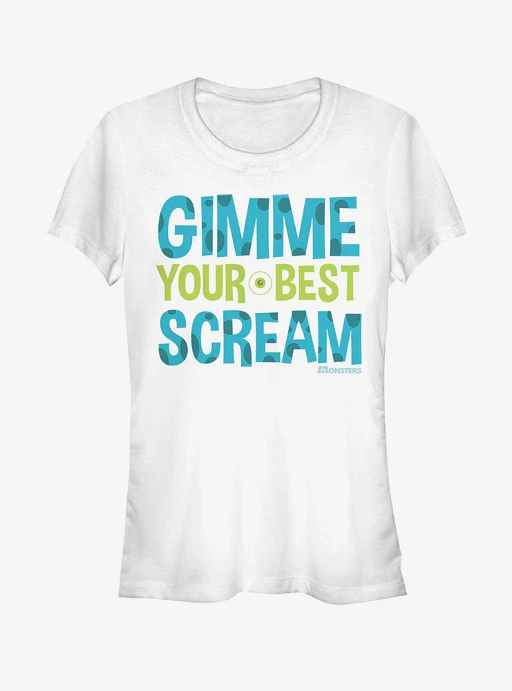 Disney Pixar Monsters, Inc. Best Scream Girls T-Shirt