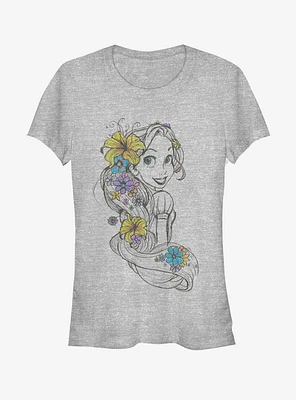 Disney Tangled Rapunzel Sketch Girls T-Shirt