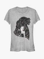 Disney Beauty And The Beast My Heart Girls T-Shirt