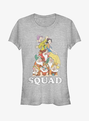 Disney Snow White And The Seven Dwarfs Squad Girls T-Shirt