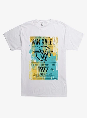 Van Halen Pasadena Civic 1977 T-Shirt