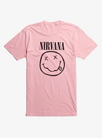 Nirvana Pink Smiley T-Shirt